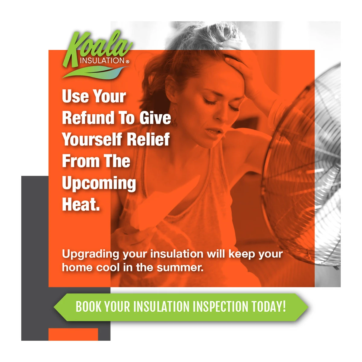 Energy refund social advertisement