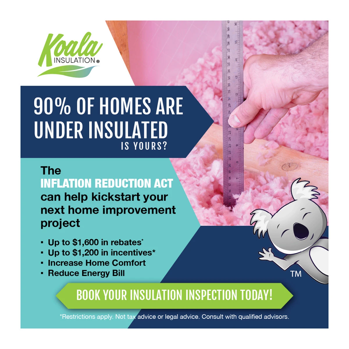 Under-insulation social post